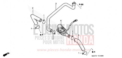 AIR SUCTION VALVE CBR1100XX6 de 2006